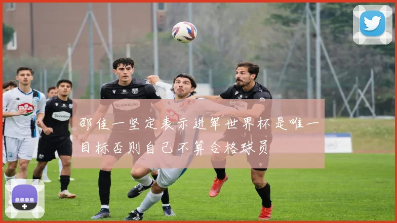 邵佳一坚定表示进军世界杯是唯一目标否则自己不算合格球员